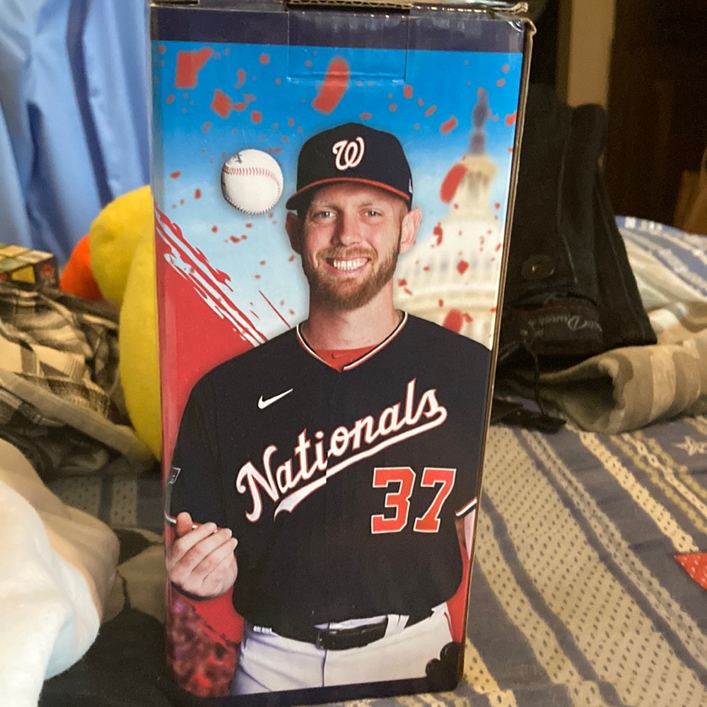 stephen strasburg washington nationals MVP bobble head